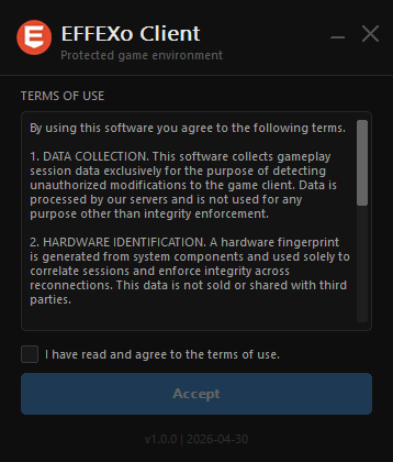Terms of use